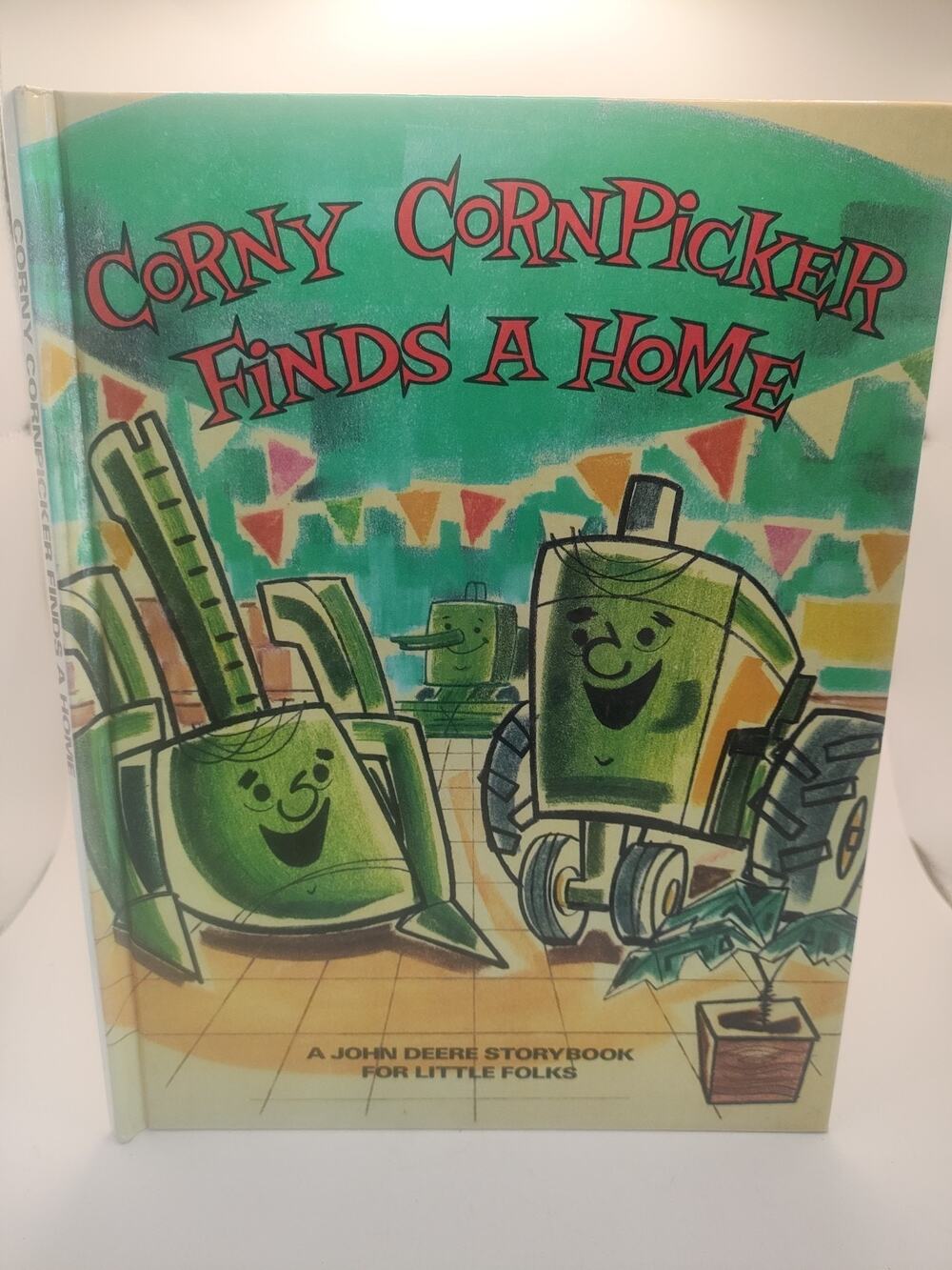 John Deere Storybook Little Folks Corny Cornpicker Finds A Home 1989 Book HTF